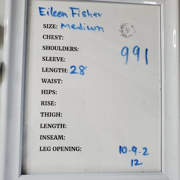 Eileen Fisher Opened Cardigan Womens Size Medium Long Sleeve Black Viscose - Picture 7 of 7